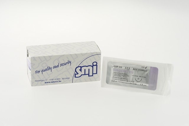 Suture Surgicryl 910, 2-0, 75cm, 1pce