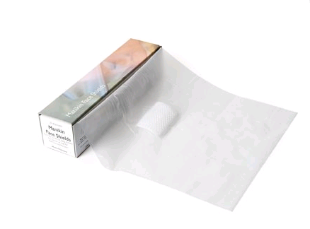 Disposable Manikin Face Shields (6x36pcs), 216pcs