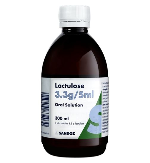 Lactulose syrup 300ml, 1pce